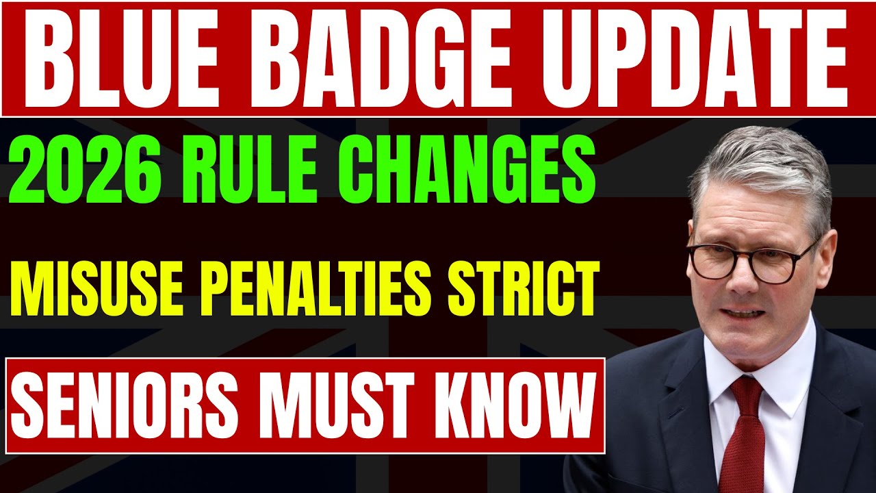🚨 Blue Badge Rules Changing in 2026: What UK Seniors Need to Know!