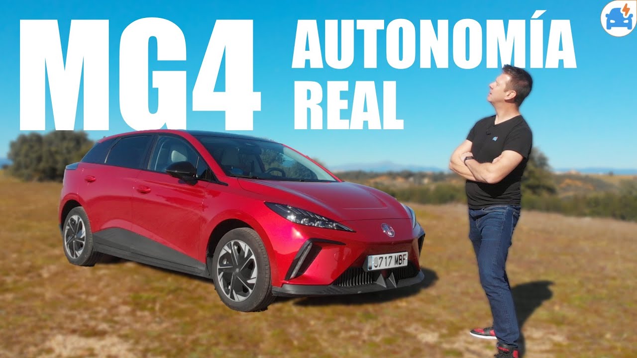 ¿Se puede viajar en un MG4? - Prueba autonomía real a 120 kmh