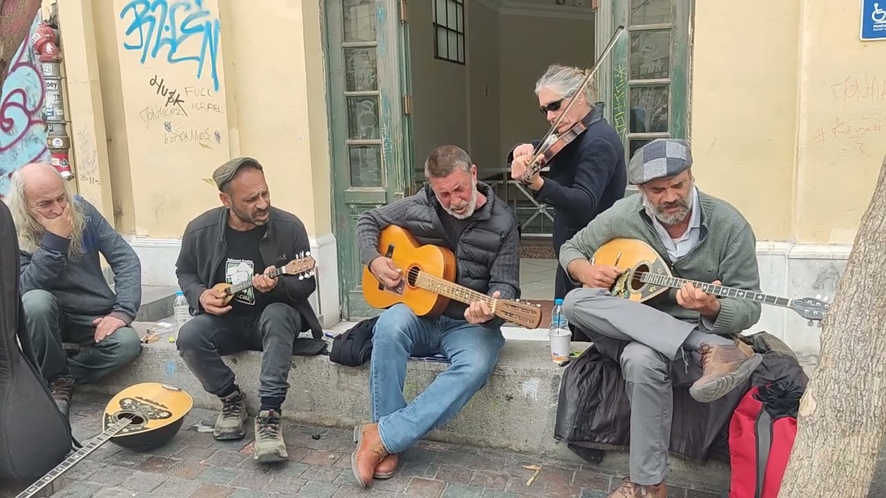 Μη μου λες γιατί ξεχνάω - Μουσικοί του δρόμου | Αθήνα (Μοναστηράκι) 12/3/2025