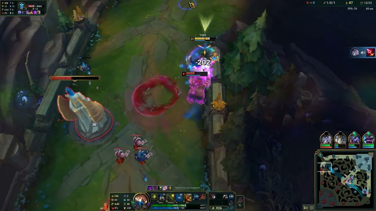 Urgot vs Gragas