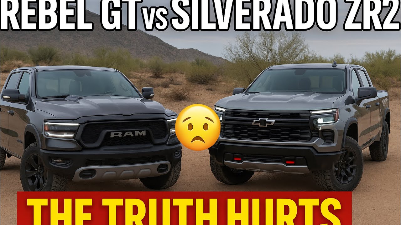 Rebel Gt vs. Silverado ZR2: Facts Don't Lie.