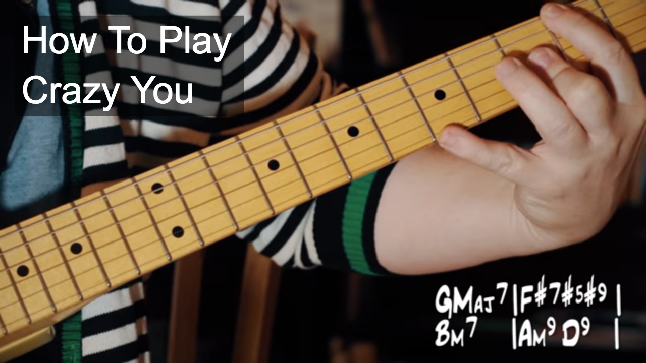 Crazy You - Prince Guitar Tutorial