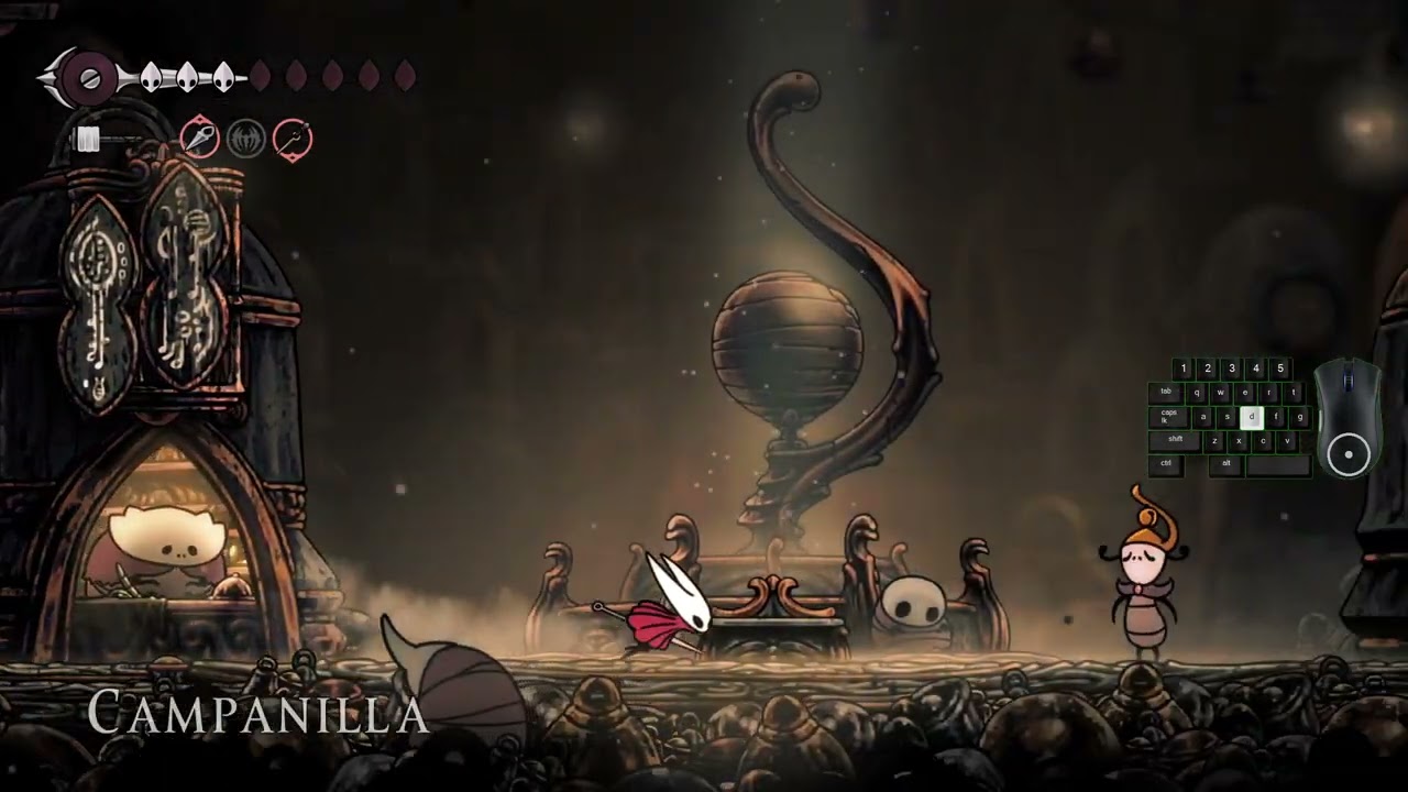 Hollow Knight SILKSONG | Acto II. Dia 131. Loncha del mensajero. Brutal.