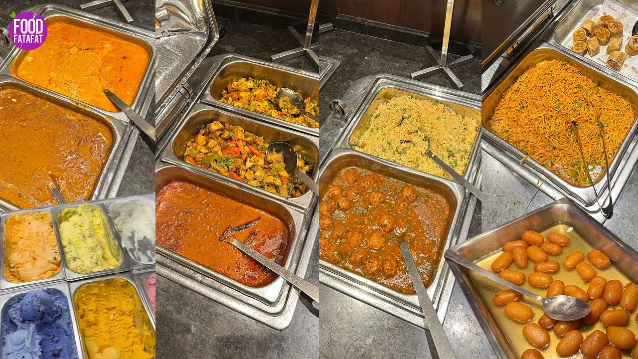Unlimited Food Buffet at Rs.300 | The Table Ludhiana | Street Food Ludhiana