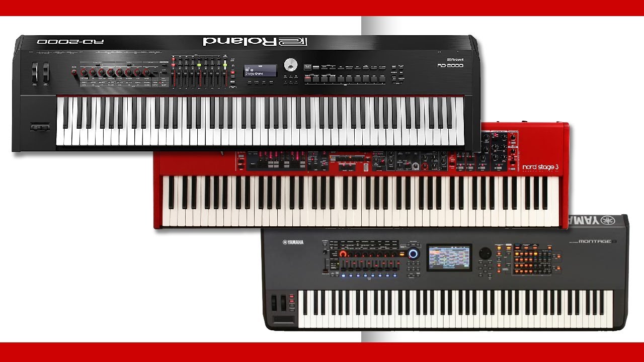 Which Keyboard Should I Buy? What to expect from professional musical keyboards.