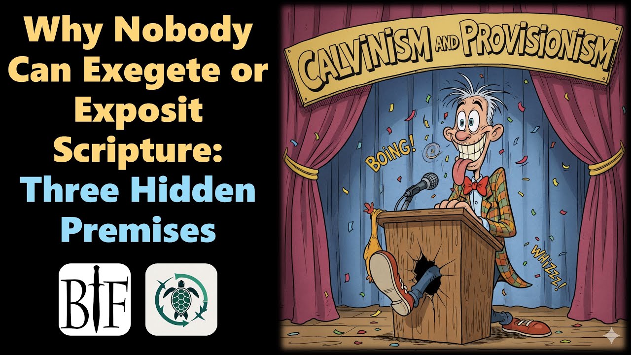 Why Nobody Can Exegete or Exposit Scripture: Three Hidden Premises