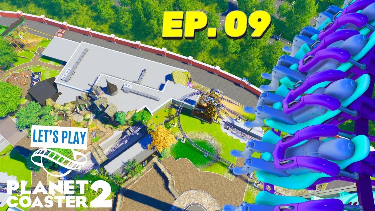 🔥 BACKSTAGE et théma ! - Let's Play FR Planet Coaster 2 EP09