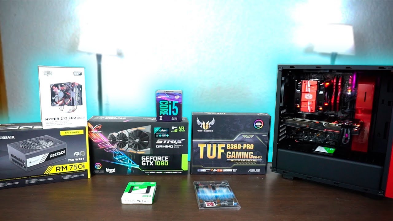 Ensamblando PC Gamer Con Core i5 8400 y GTX 1080 - Proto Hw & Tec