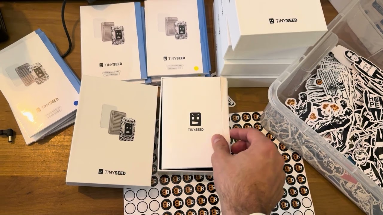 Tiny seed restocked at bitcoinbrabant