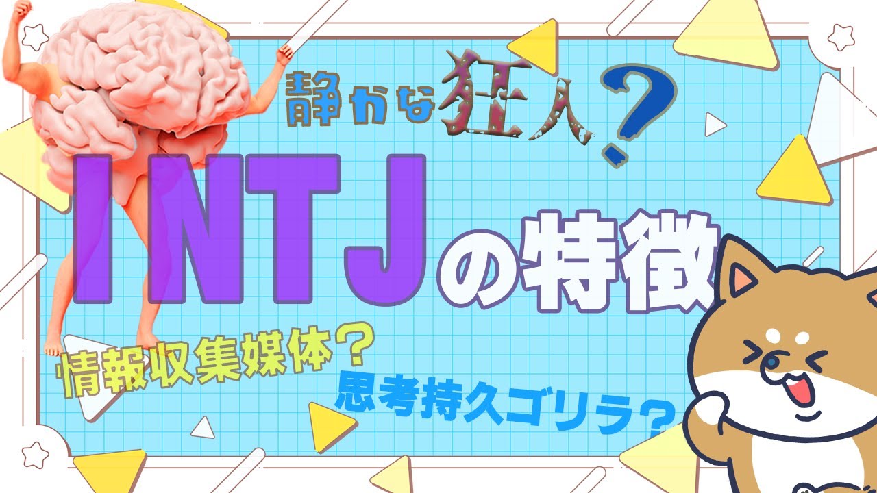 【16パーソナリティ】静かな狂人？INTJの特徴３選