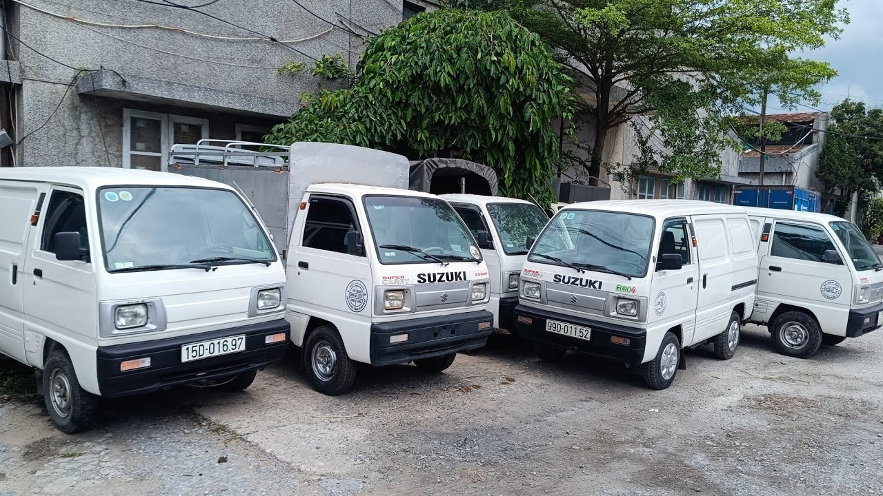Xe tải 500kg giá rẻ Suzuki carry, su cóc, su Van, đông phong giá từ 30 triệu.