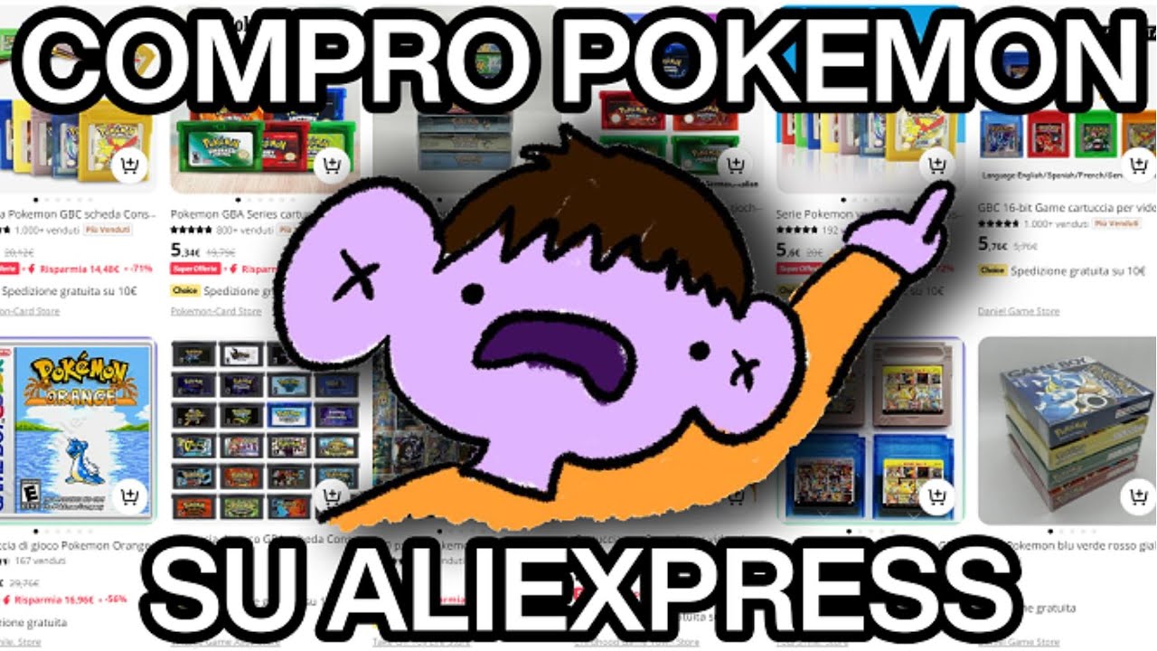 La mia esperienza con i giochi Pokémon falsi (li ho comprati e provati)