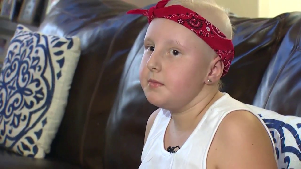 Young cancer patient gets doll just like her