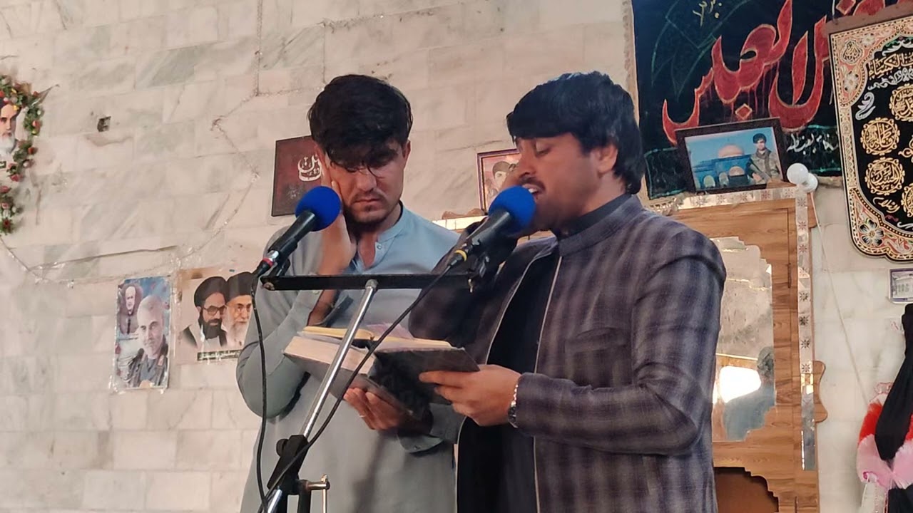 ذاکر ہلال ذاکر سرتاج ایام فاطمیہ مجلسخانان  گھڑی کریز  تیراہ