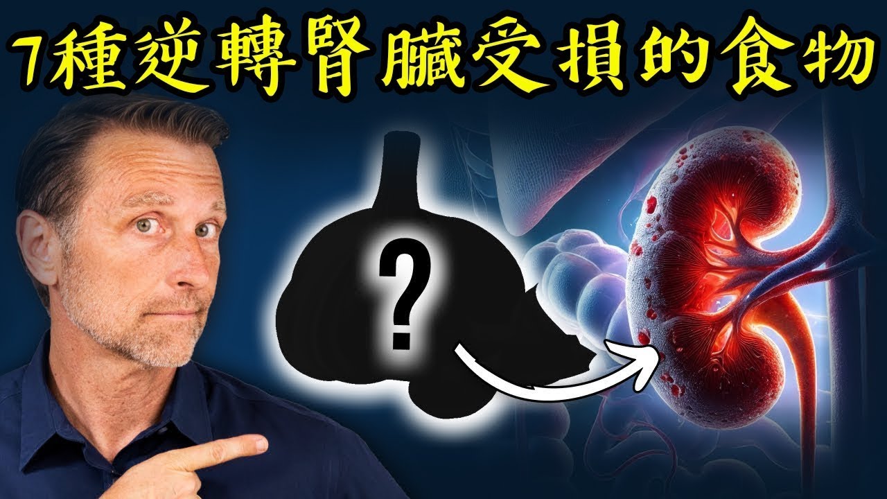 逆轉腎臟病,吃7種食物(必看),自然療法,柏格醫生 Dr Berg