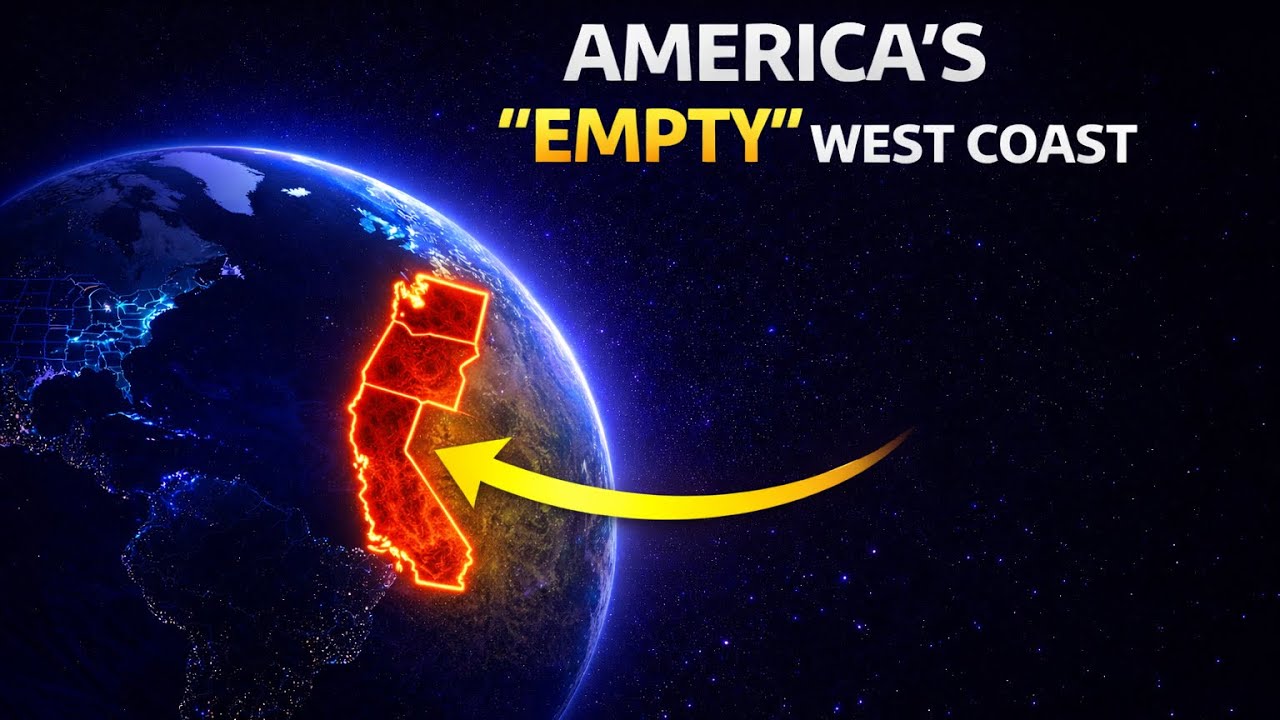 Why So Few Americans Live In This HUGE Area Of The West Coast