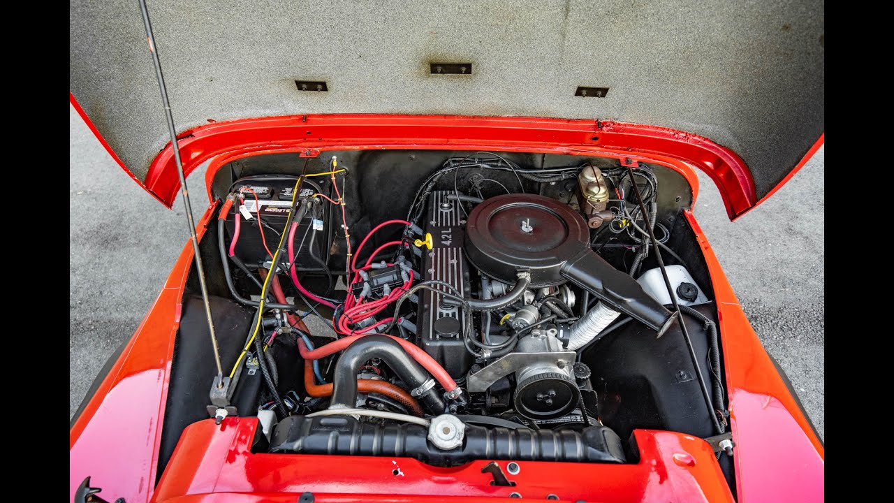 1976 Jeep CJ-5 Cold Start 
