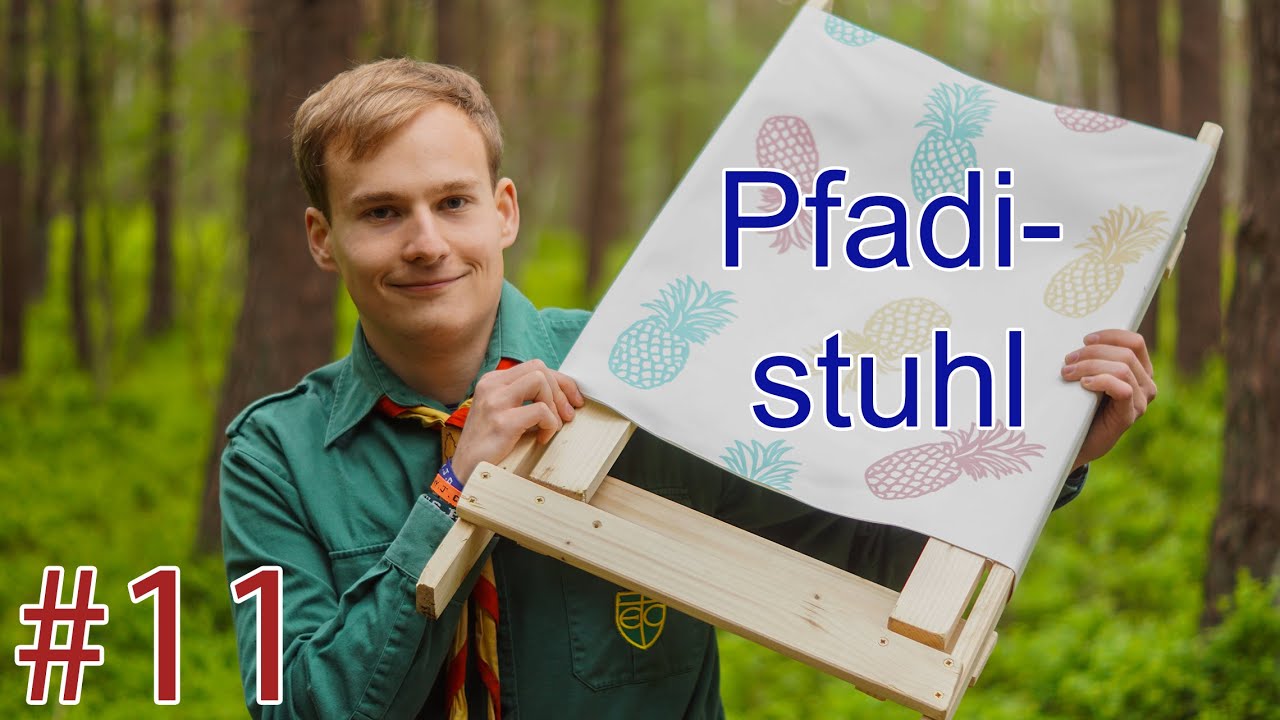 Bau eines Pfadistuhls (Schwedenstuhl)  + Outtakes - Pfadfinder Pattensen Folge 11