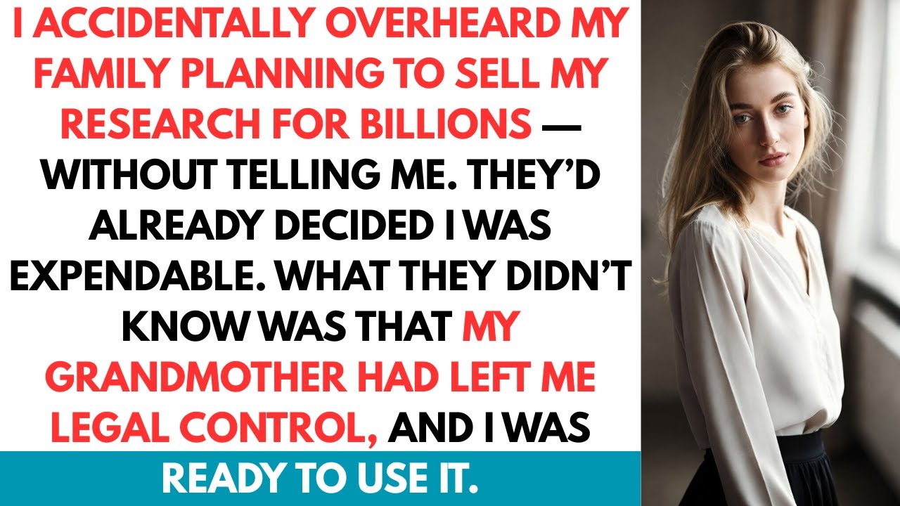 I Overheard My Family Selling My Research — So I Took Control of the Company