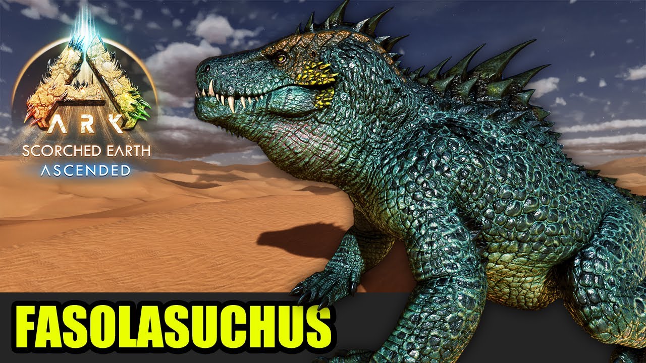 TUDO SOBRE O FASOLASUCHUS - COMO DOMAR E HABILIDADES - SCORCHED EARTH - ARK ASCENDED