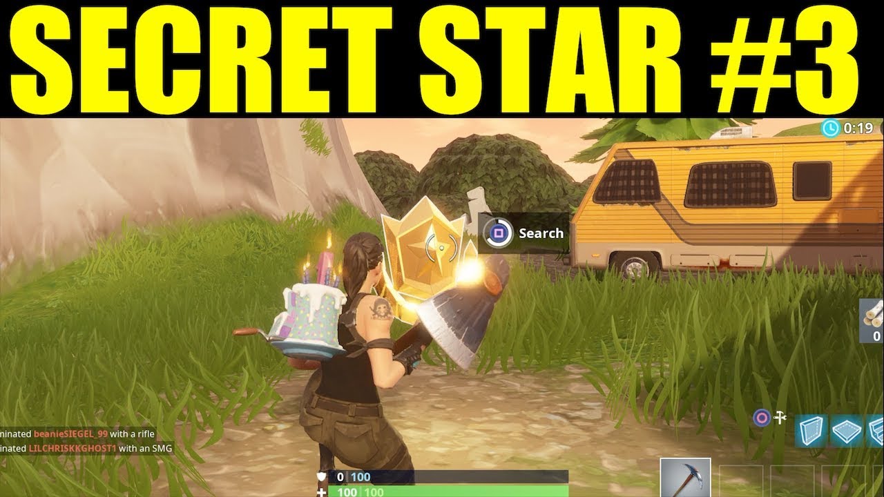Secret Battle star week 3 Hidden Star Location (Road Trip #3) Season 5 BattleStar Guide / Tutorial