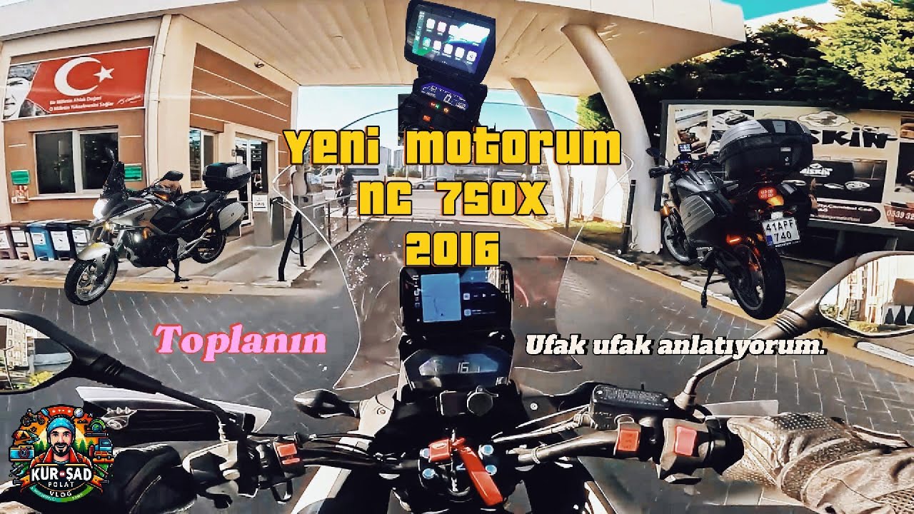 Yeni Motorum Honda NC 750X !!!