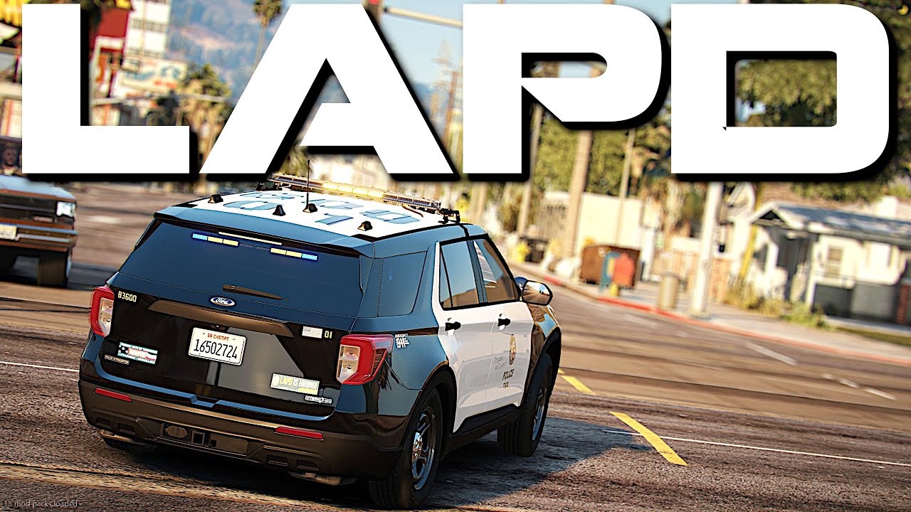 Most Intense LAPD Vehicle Pursuit - LA Reality RP