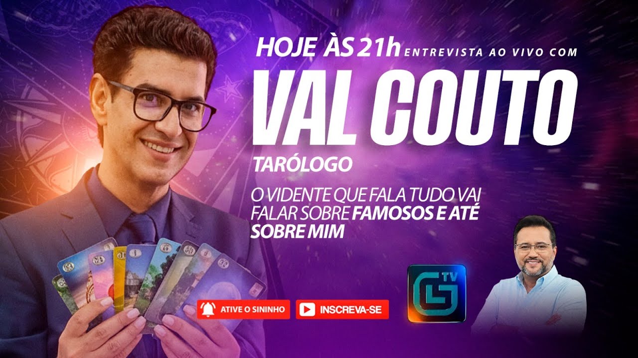 Geraldo Luis Entrevista Val Couto (AO VIVO) - 