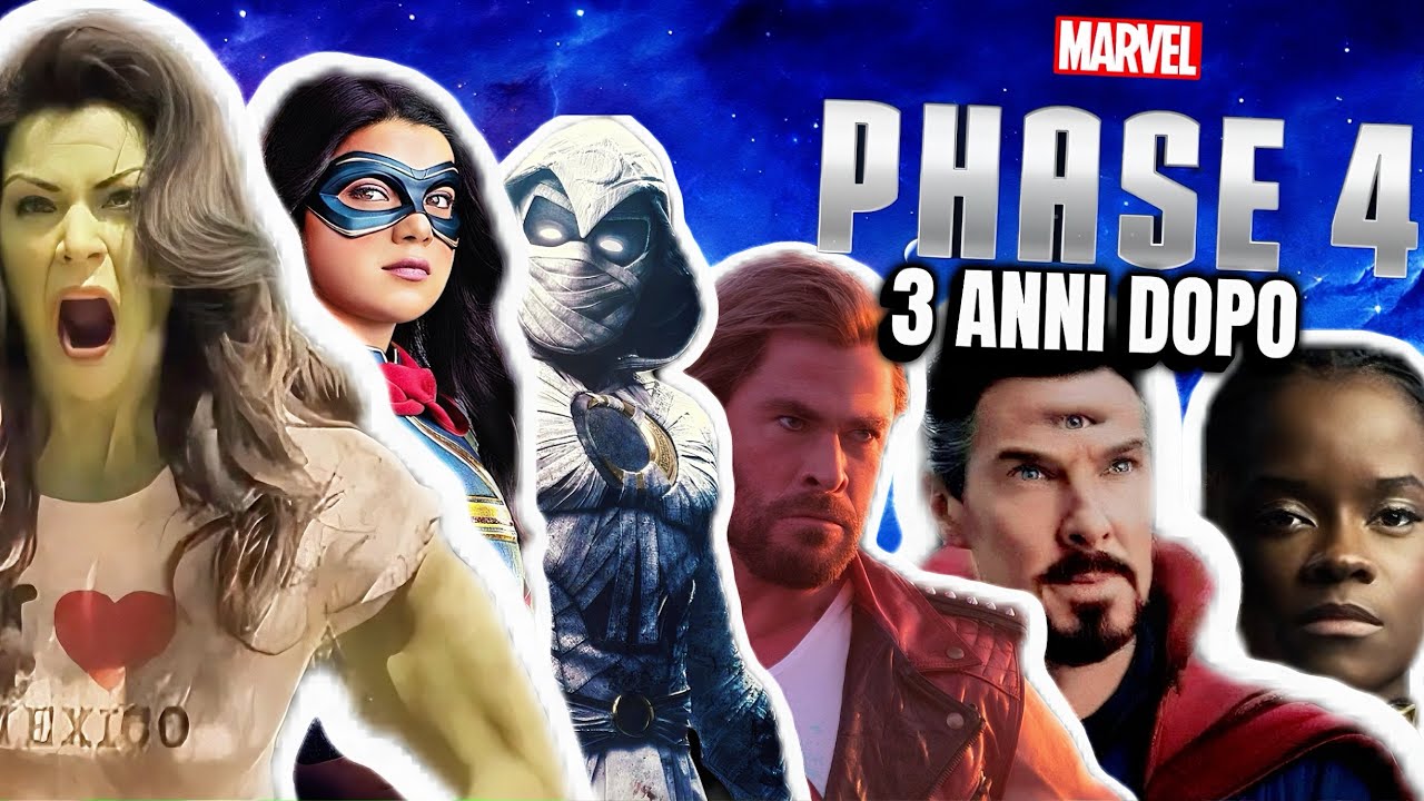 Il fallimento della Fase 4 del MCU - Retrospettiva