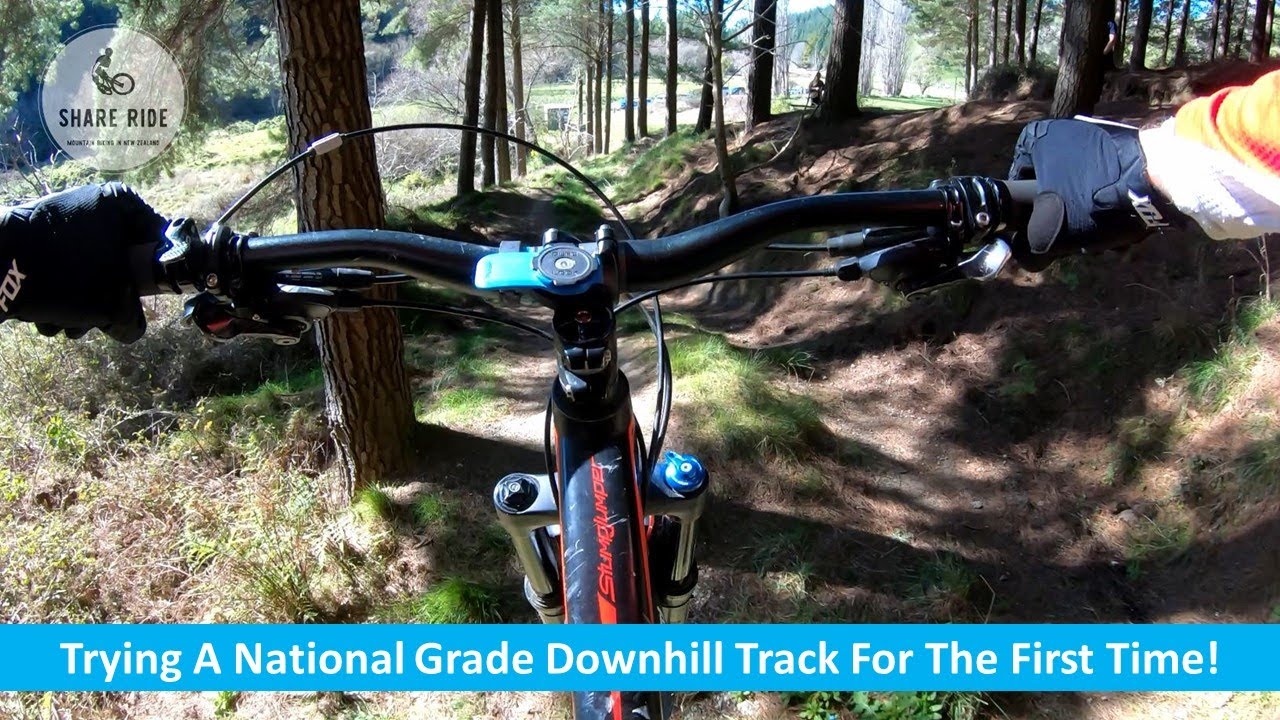 Trying A National Grade Downhill Track For The First Time