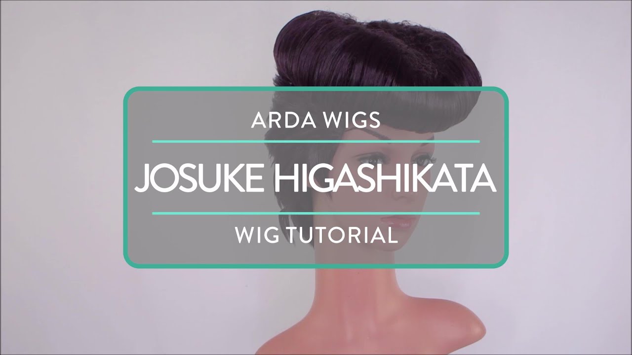 Josuke Higashikata Wig Tutorial