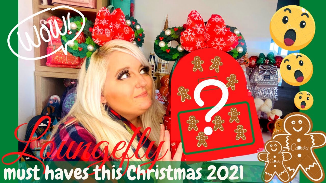 Disney loungefly backpack review || new loungefly Christmas release 2021