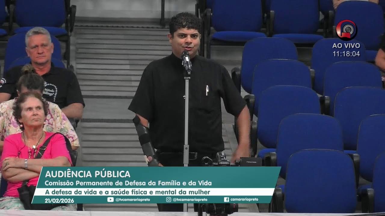 AO VIVO - COMISSÃO DEFESA DA VIDA E DA FAMÍLIA - 13/02/2025