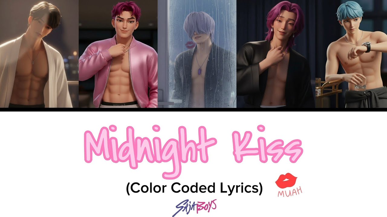 SAJA BOYS 'Midnight Kiss' | Fanmade Song (Color Coded Lyrics)