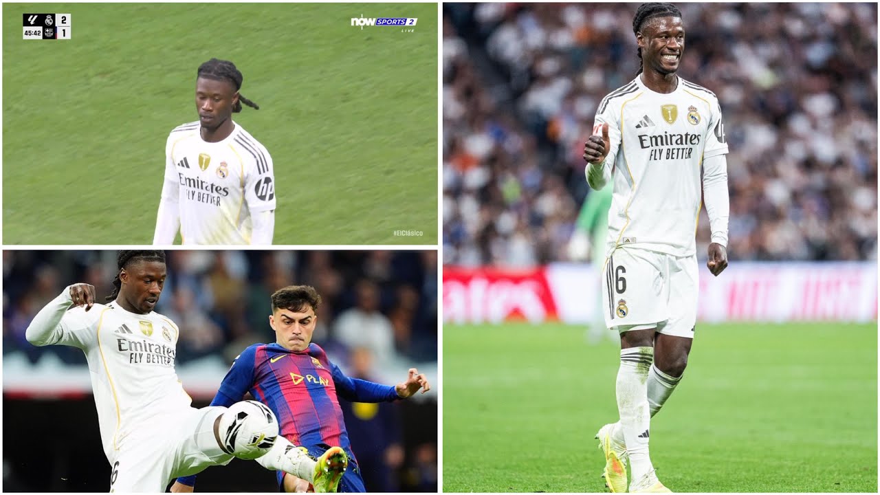 eduardo camavinga was everywhere vs barcelona 🤩 back to his best ?