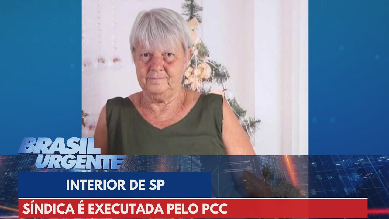 Síndica é executada pelo PCC após denunciar tráfico | Brasil Urgente