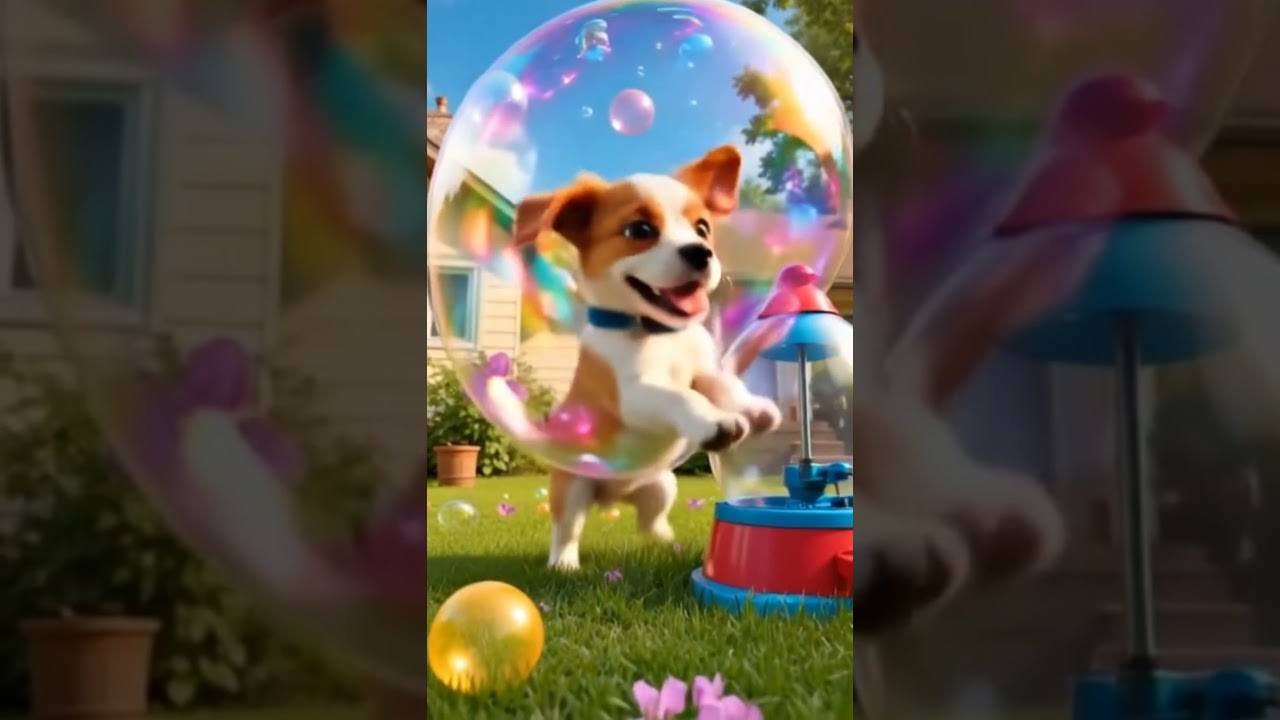Puppy&rsquo;s Bubble Trouble | Funny Animal Cartoon Short