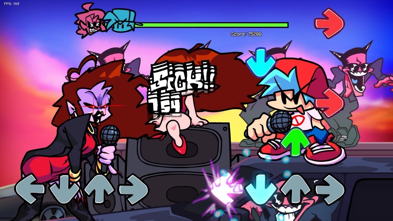 FNF (Official Update v0.4.0) - High Erect (Nightmare) (by Kohta Takahashi & Kawai Sprite) - [FC/4k]