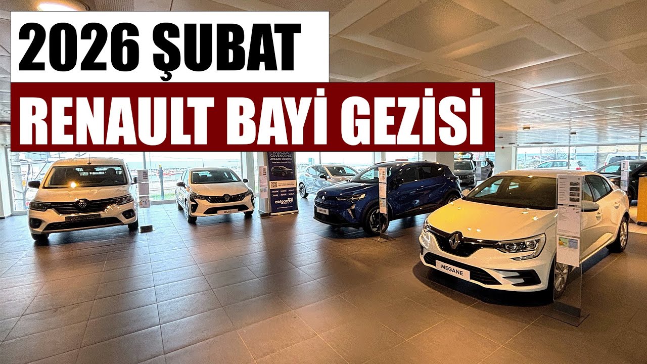 2026 ŞUBAT RENAULT- DACİA BAYİ GEZİSİ | Kampanyalı Bayi Fiyatları | @OtoGrafi