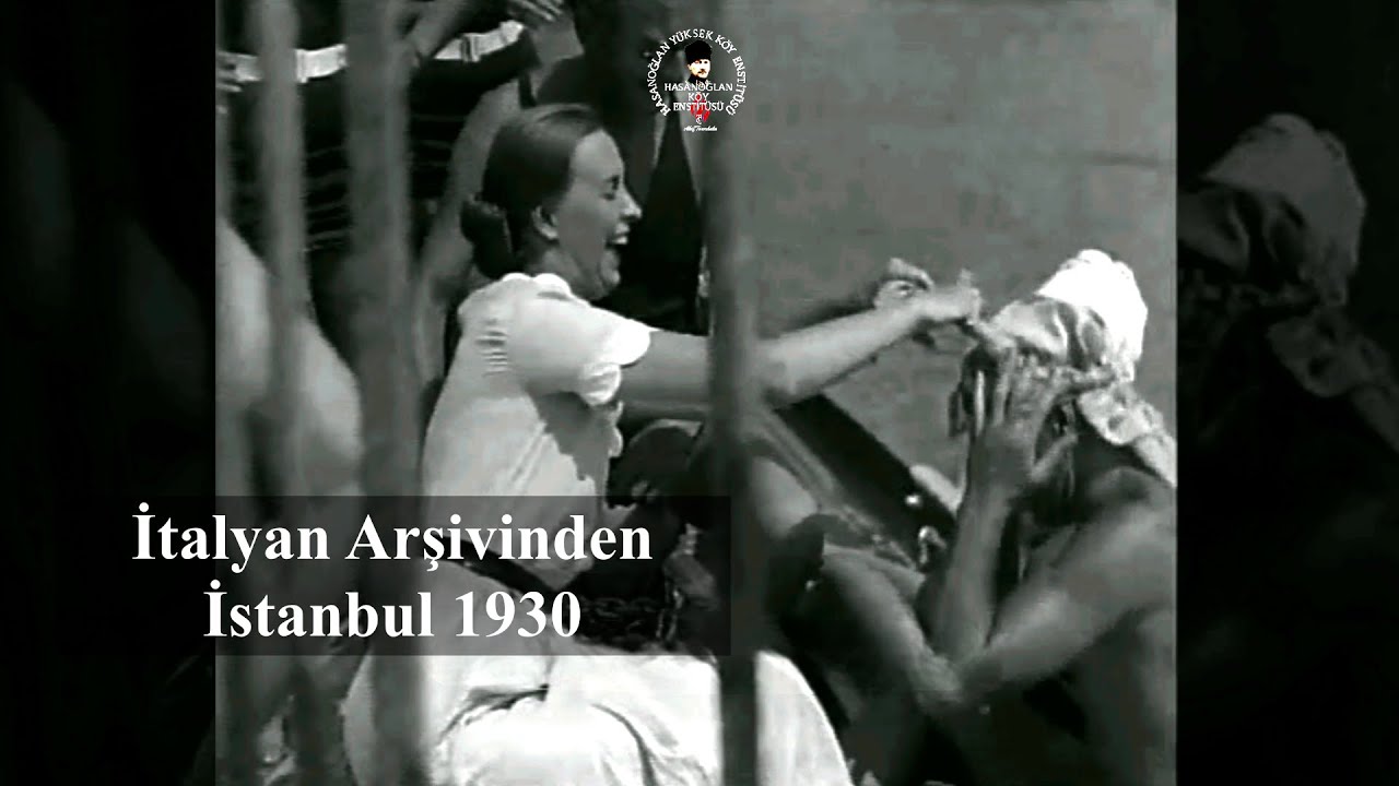 İtalyan Arşivinden 1930'da Filme Alınan İstanbul Görüntüleri #eskiistanbul