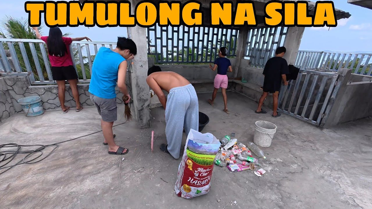SOWEIRD KIDS TUMULONG NA SA PAGLILINIS PARA SA NEW YEAR