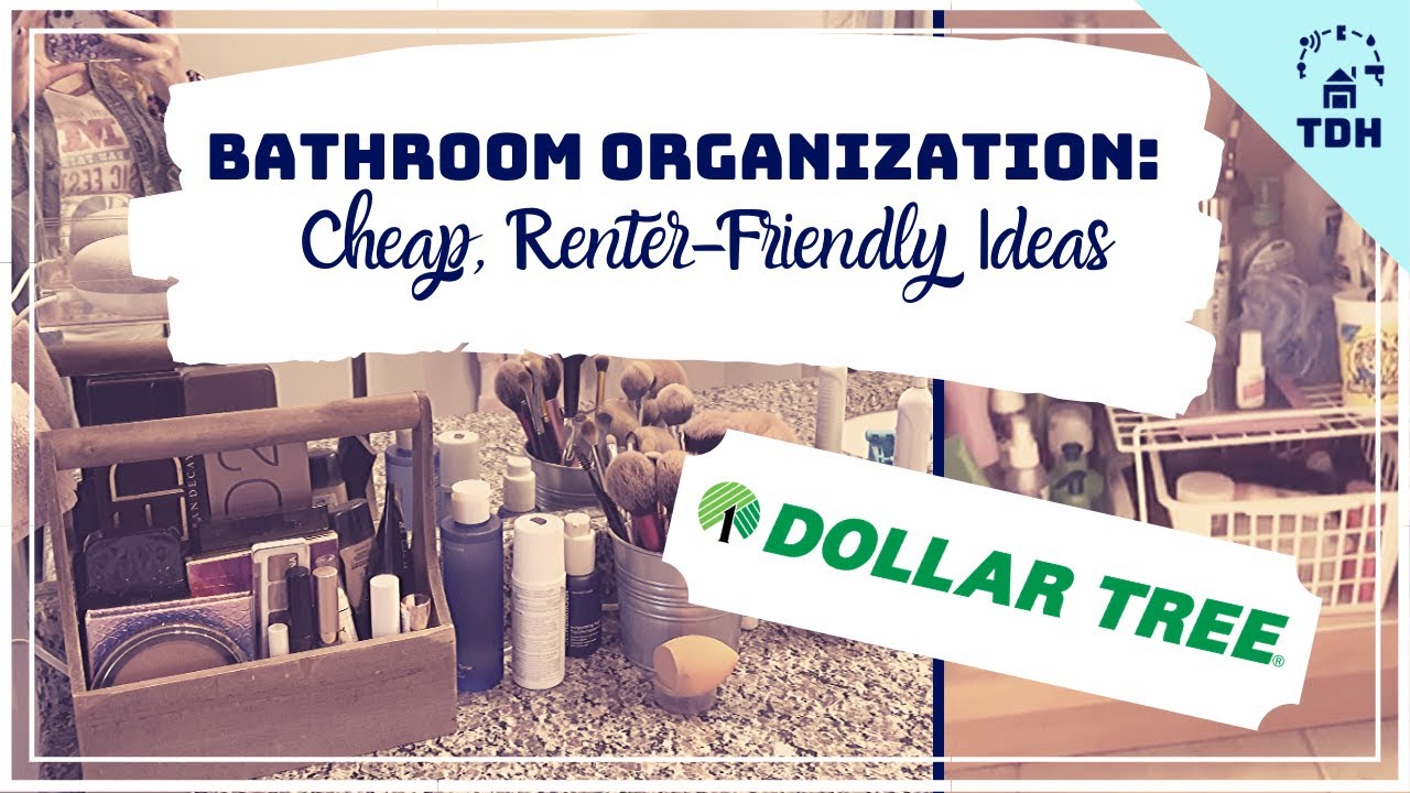 ORGANIZE My BATHROOM with ME | Tips for Clearing the Clutter in 2020 | TECHnically Designed Home