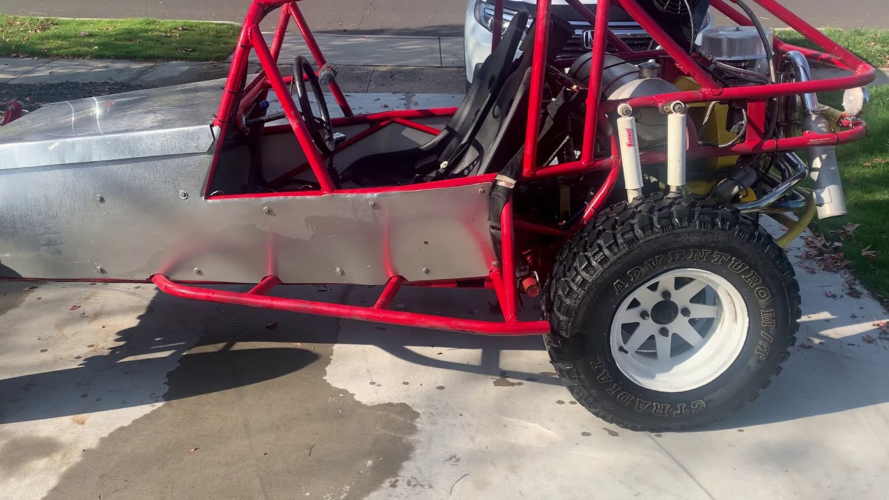 VW Woodsbuggy Sandrail Engle Engle 110 idle walk around