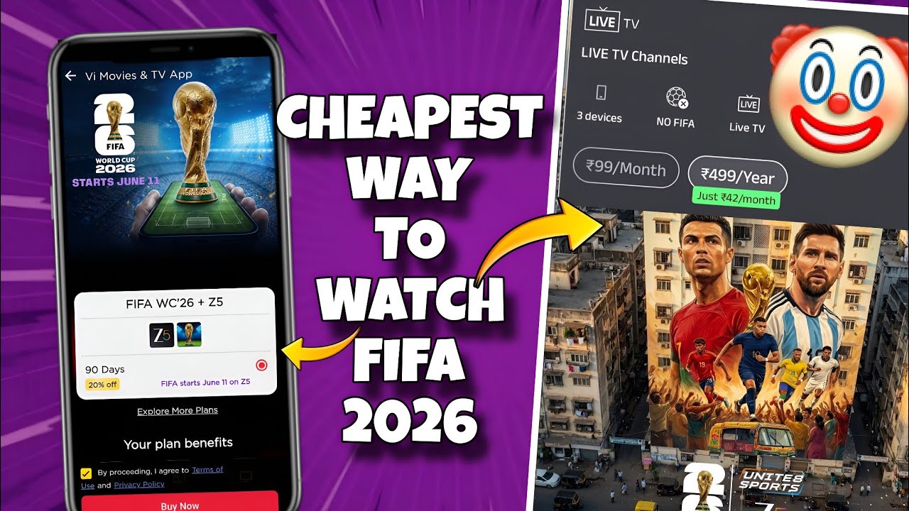 How To Watch the FIFA World Cup on Zee5 In Cheapest Way Possible🔥 