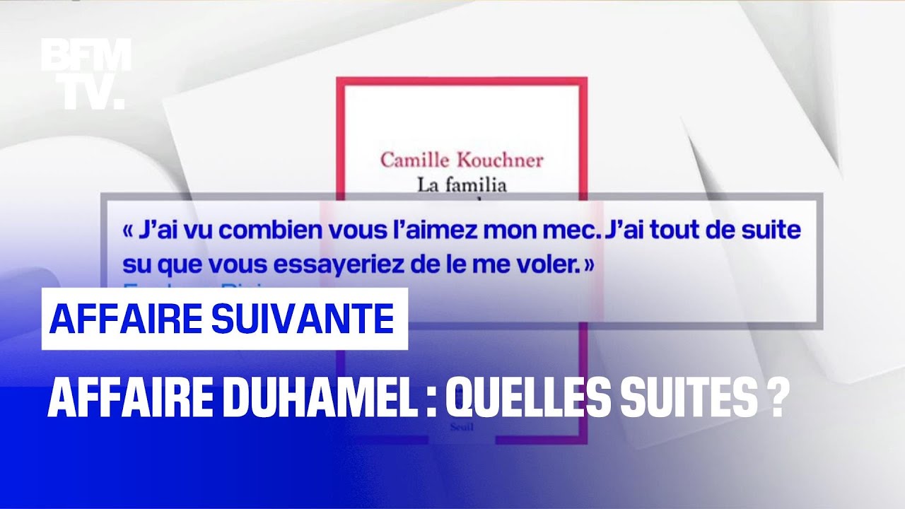 Affaire Duhamel : quelles suites ?