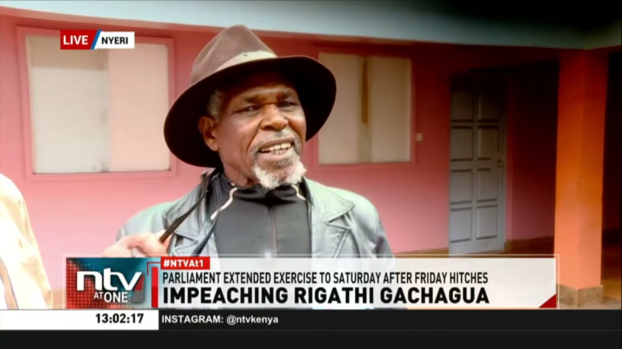 Gachagua impeachment: Low turnout on the second day of the public participation