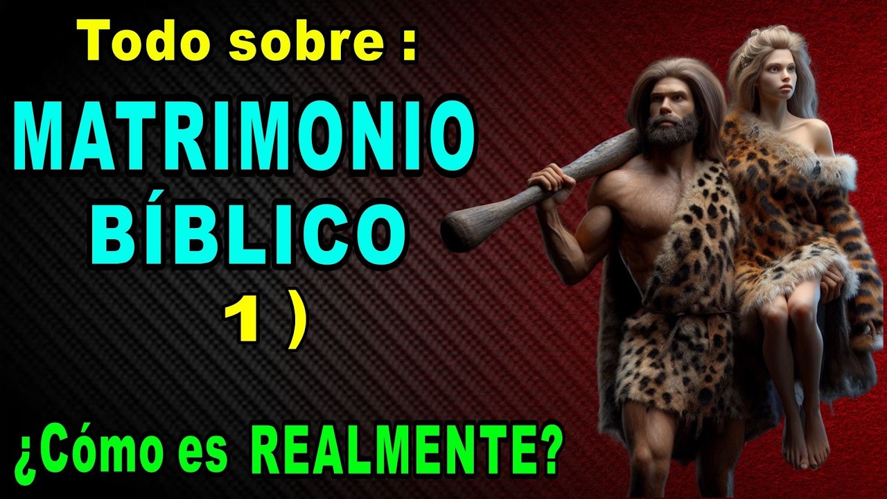 TODO SOBRE MATRIMONIO (1) ¿Cómo es UN MATRIMONIO REALMENTE en la Biblia? - Pastor Martín Bonilla