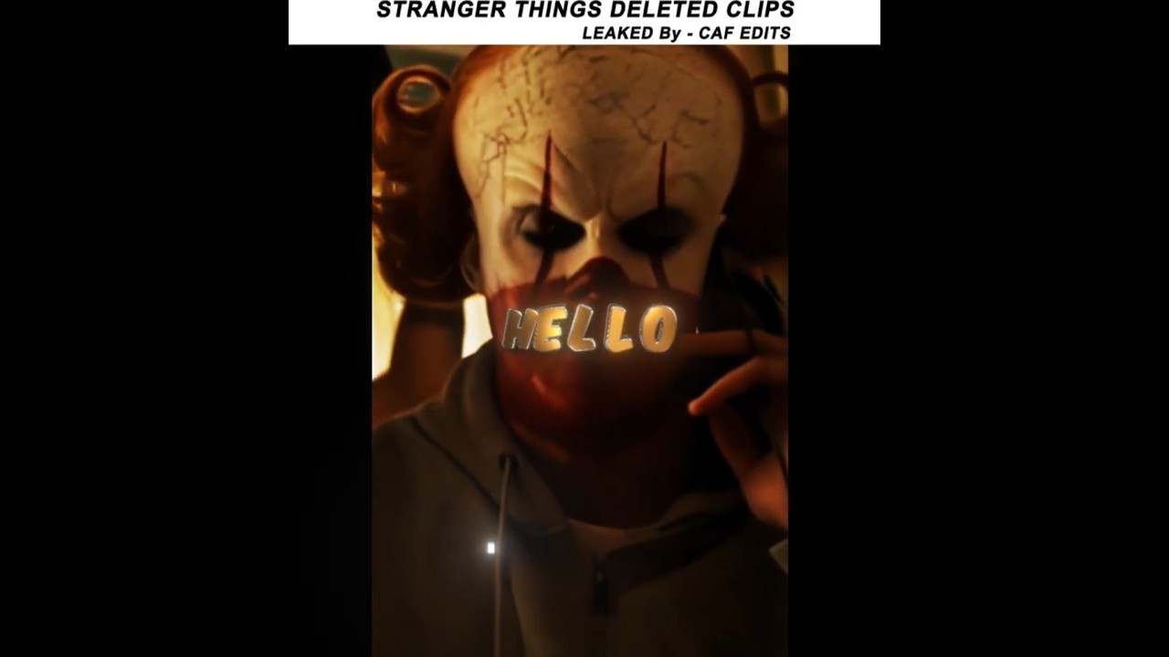 Big P Doing Prank Calls now💔 - Pennywise in Stranger Things - MANDA BALA