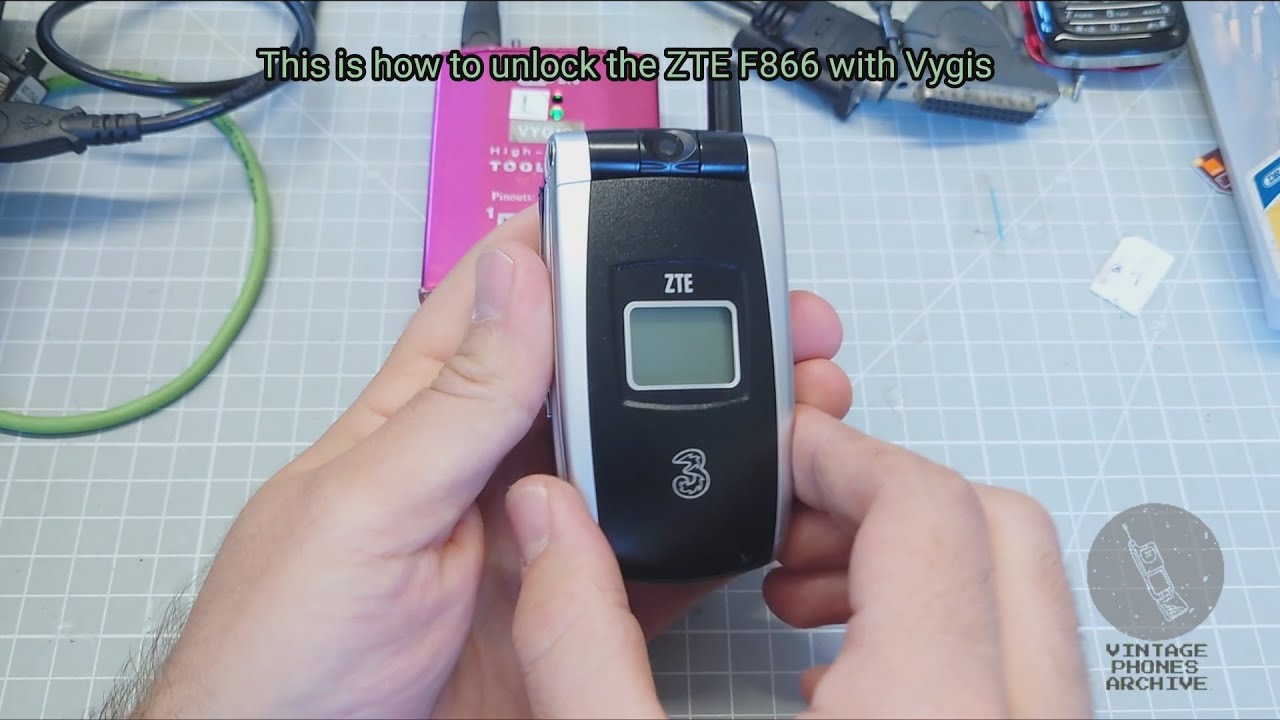 How to Unlock the ZTE F866 with Vygis box