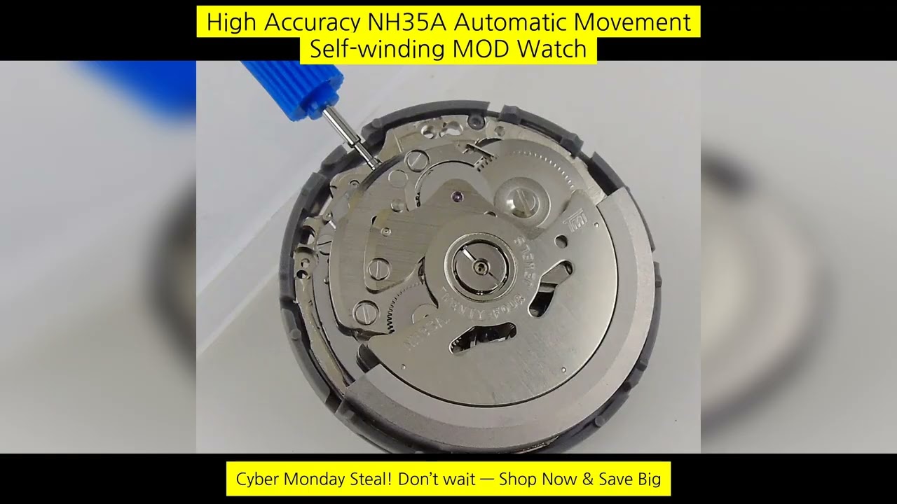 High Accuracy Nh35A Automatic Movement Self-Winding Mod Watch Accessories 3H